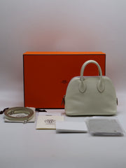 HERMES Mini Bolide - Mushroom, Mauve Pale & Gold [B]