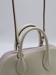 HERMES Mini Bolide - Mushroom, Mauve Pale & Gold [B]