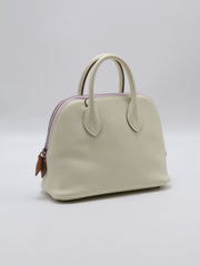 HERMES Mini Bolide - Mushroom, Mauve Pale & Gold [B]