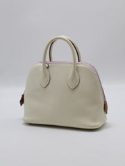 HERMES Mini Bolide - Mushroom, Mauve Pale & Gold [B]