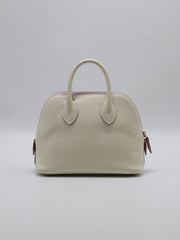HERMES Mini Bolide - Mushroom, Mauve Pale & Gold [B]