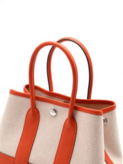 HERMES Mini Garden Party - Canvas / Feu