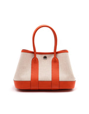 HERMES Mini Garden Party - Canvas / Feu