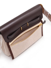 HERMES Herbag Zip 20 - Ebene with Gold Hardware