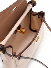 HERMES Herbag Zip 20 - Ebene with Gold Hardware