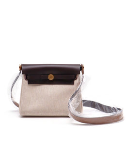HERMES Herbag Zip 20 - Ebene with Gold Hardware