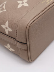 LOUIS VUITTON Monogram Empreinte Nano Noé – Tourterelle