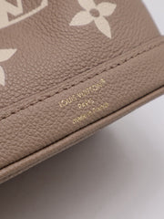 LOUIS VUITTON Monogram Empreinte Nano Noé – Tourterelle