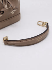 LOUIS VUITTON Monogram Empreinte Nano Noé – Tourterelle