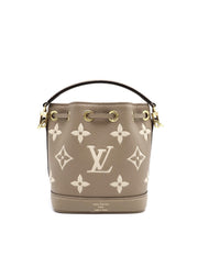 LOUIS VUITTON Monogram Empreinte Nano Noé – Tourterelle