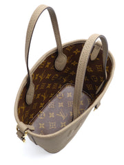 LOUIS VUITTON Neverfull Bandoulière Inside Out BB – Dark Fango/Monogram