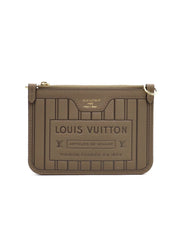 LOUIS VUITTON Neverfull Bandoulière Inside Out BB – Dark Fango/Monogram