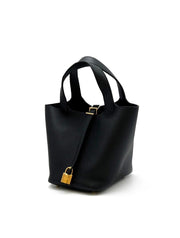 HERMES Picotin 18 - Noir with Gold Hardware