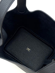 HERMES Picotin 18 - Noir with Gold Hardware