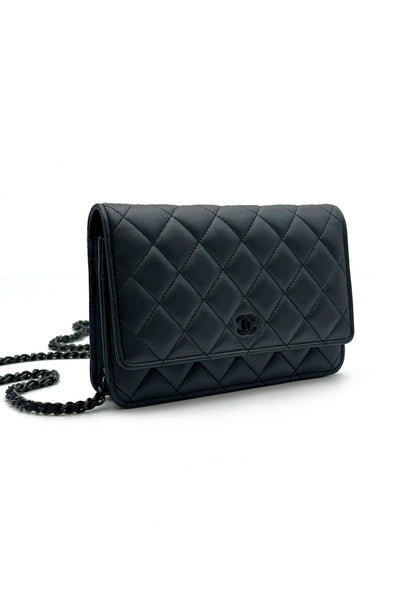 CHANEL 經典羊皮WOC - so black