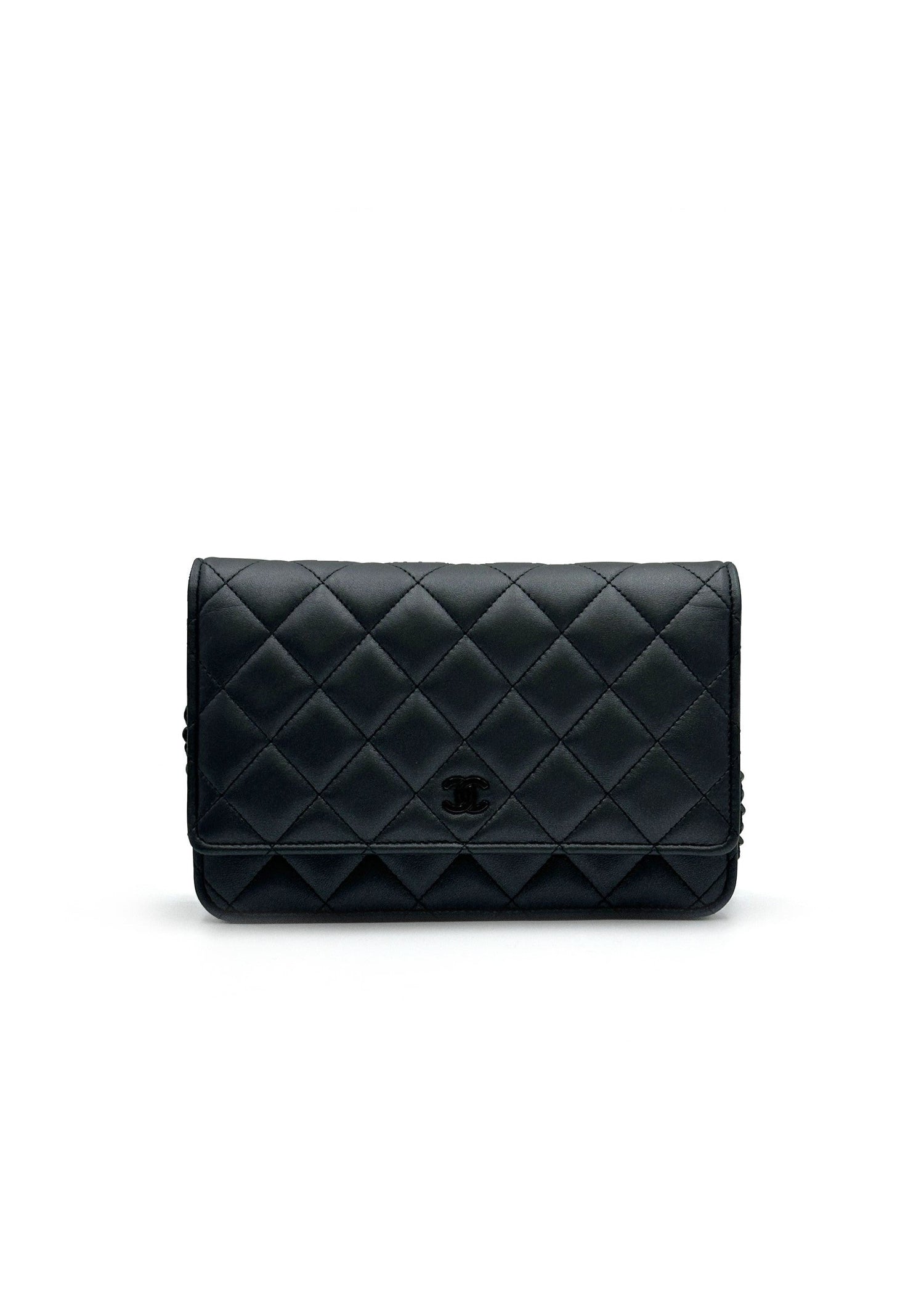 CHANEL 經典羊皮WOC - so black