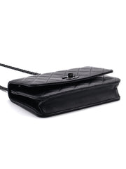 CHANEL Trendy CC Wallet on Chain - So Black