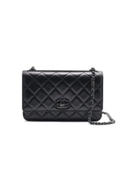 CHANEL Trendy CC Wallet on Chain - So Black